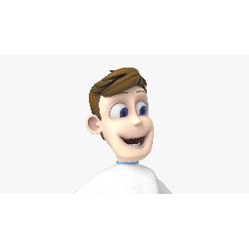 Rigged Cartoon Man model